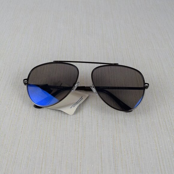 NWT Lucky Brand Capitola Aviator Sunglasses Blue main image 11